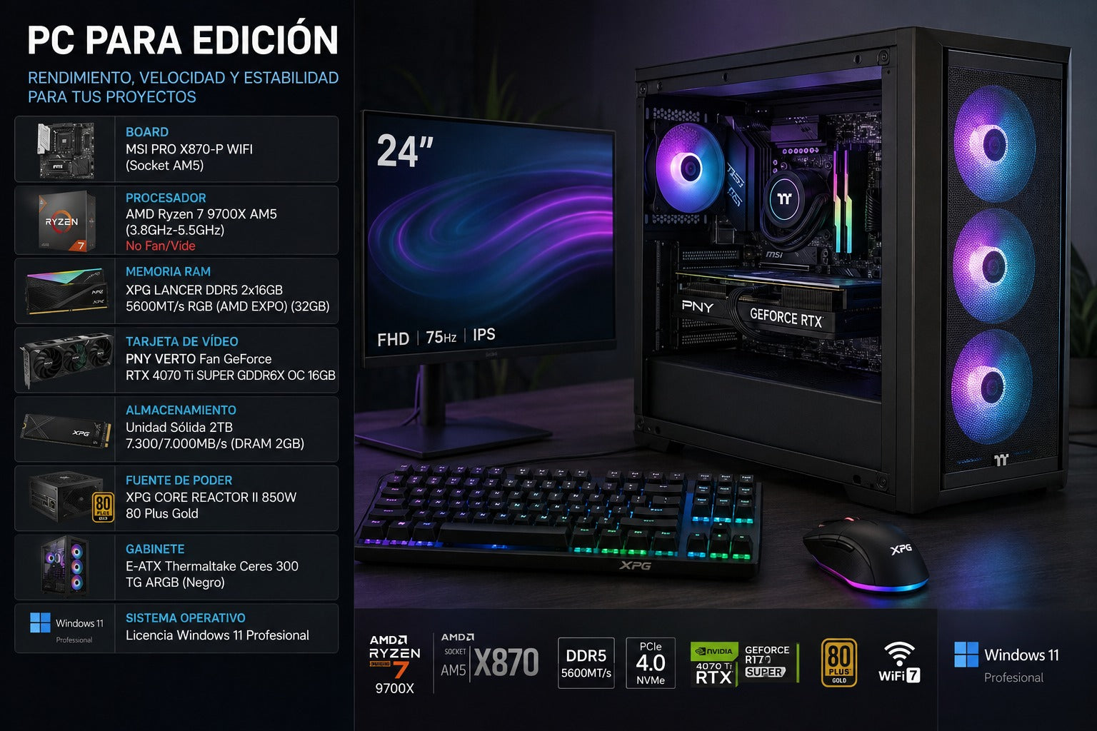 PC PARA EDICION